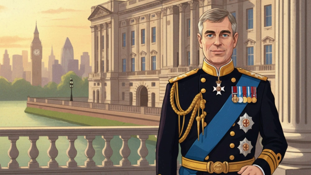 Ilustrasi Pangeran Andrew dari Inggris. [ftnews-gemini]